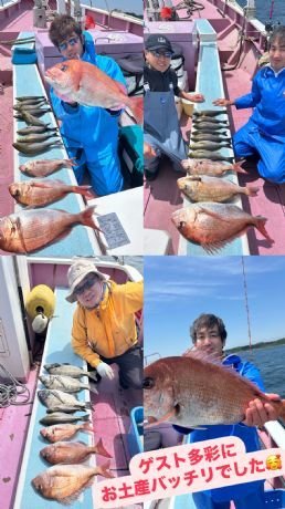 マダイ・クロダイ・イサキ