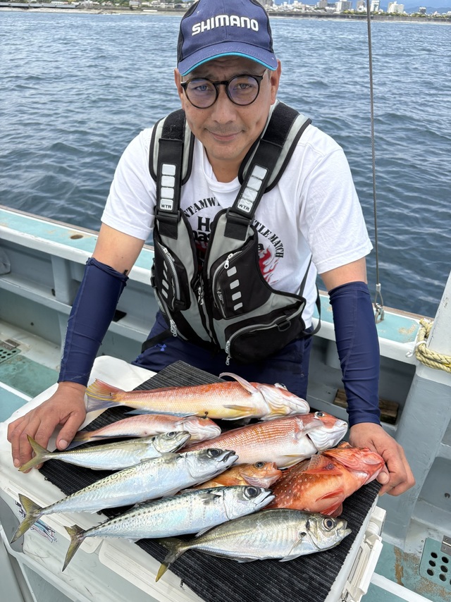 アジ(マアジ)・アマダイ(アカアマダイ)・カサゴ・サバ(ゴマサバ)