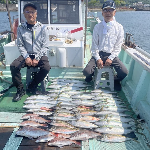 マダイ・ハネ(スズキ)・マアジ・ハマチ(ブリ)・マサバ