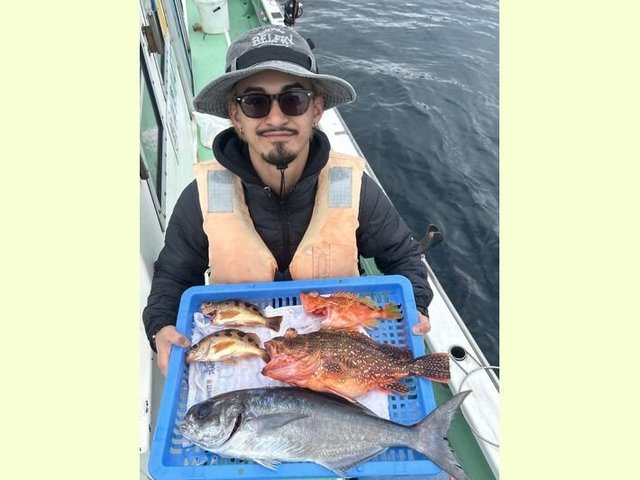 メダイ・カンコ(ウッカリカサゴ)・アヤメカサゴ・オキメバル(トゴットメバル)