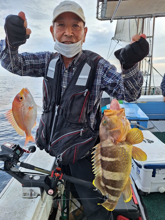 レンコ(キダイ)・アオナ(アオハタ)