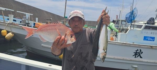 ハナダイ(チダイ)・アジ(マアジ)