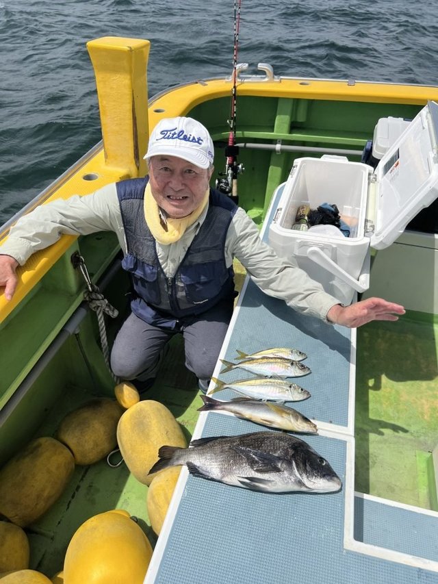 クロダイ・アジ(マアジ)・イサキ