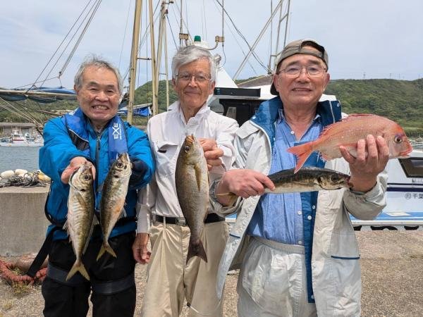 ハナダイ(チダイ)・アジ(マアジ)