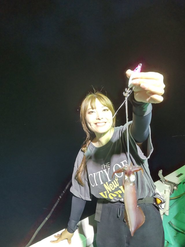 シロイカ(ケンサキイカ)