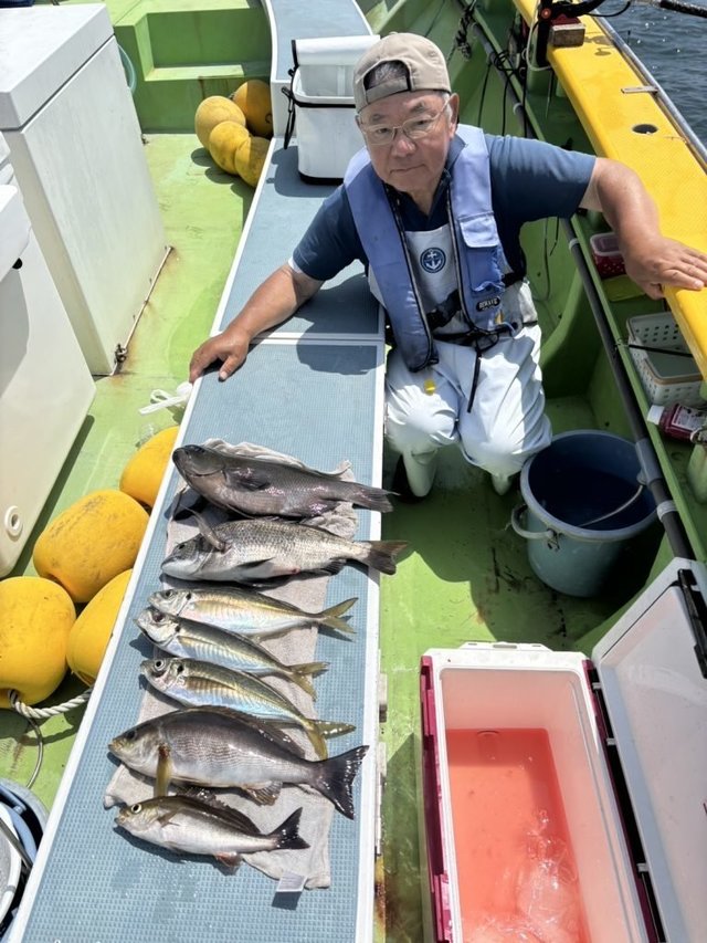 クロダイ・アジ(マアジ)・イサキ