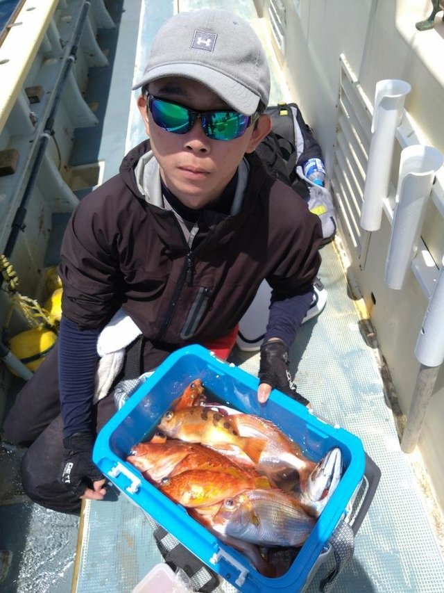 レンコダイ(キダイ)・カンコ(ウッカリカサゴ)