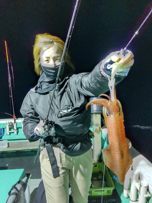 シロイカ(ケンサキイカ)