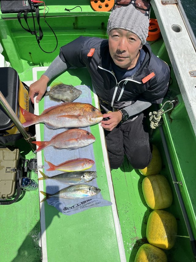 マダイ・アジ(マアジ)・イトヨリ(イトヨリダイ)