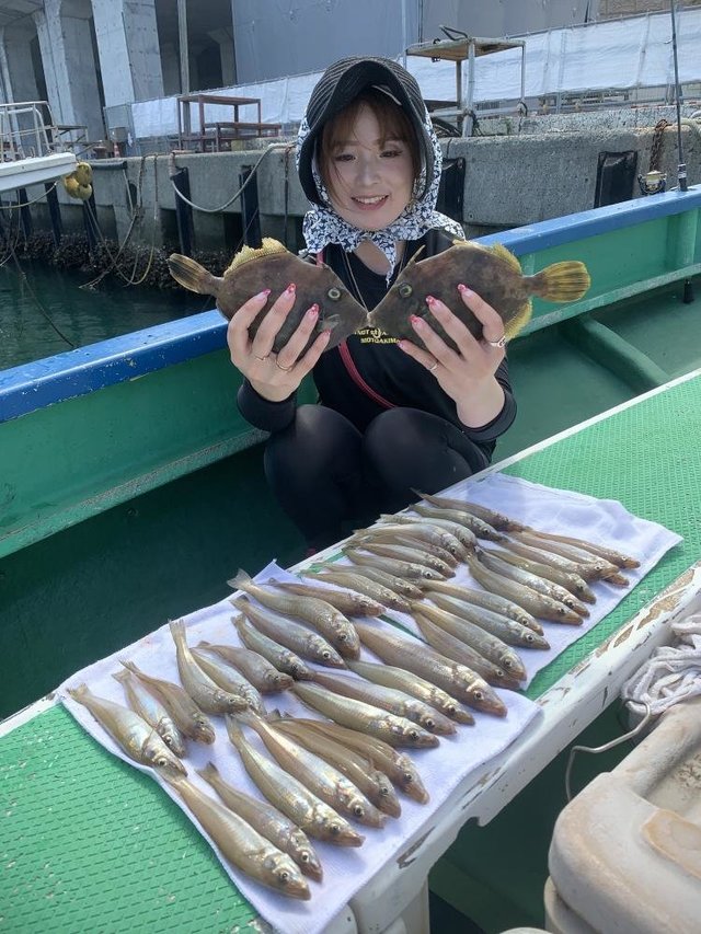 シロギス・カワハギ