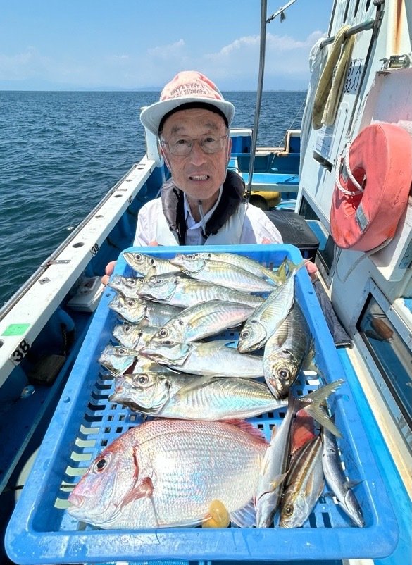 ハナダイ(チダイ)・マアジ・イサキ