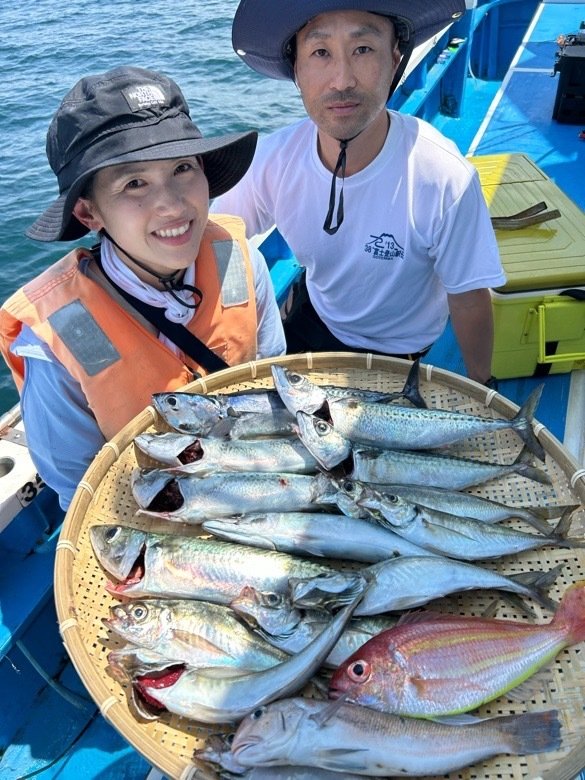 マアジ・シロアマダイ・イトヨリ(イトヨリダイ)・サバ(ゴマサバ)