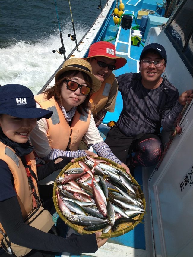 アジ(マアジ)・タカベ・イサキ・ハチビキ・サバ(ゴマサバ)・イワシ(カタクチイワシ)