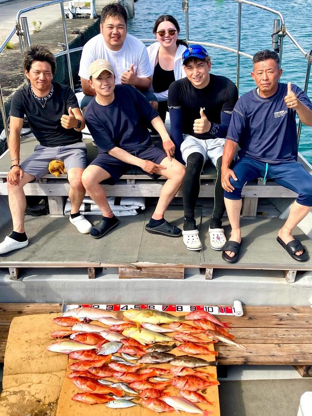 アカイサキ・アオハタ・アカハタ・オオモンハタ・イトヨリ(イトヨリダイ)・カサゴ