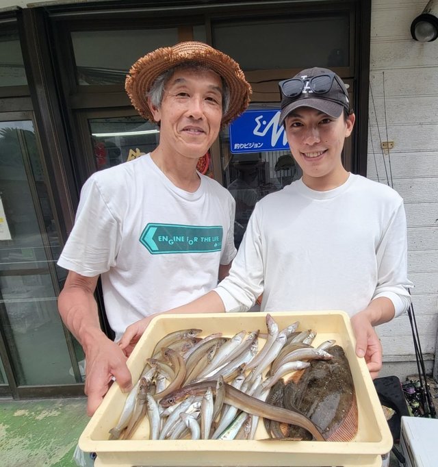 キス(シロギス)・ヒラメ・アナゴ(マアナゴ)