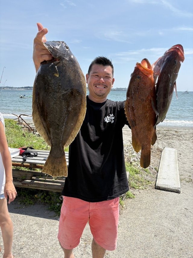 オオモンハタ・ヒラメ