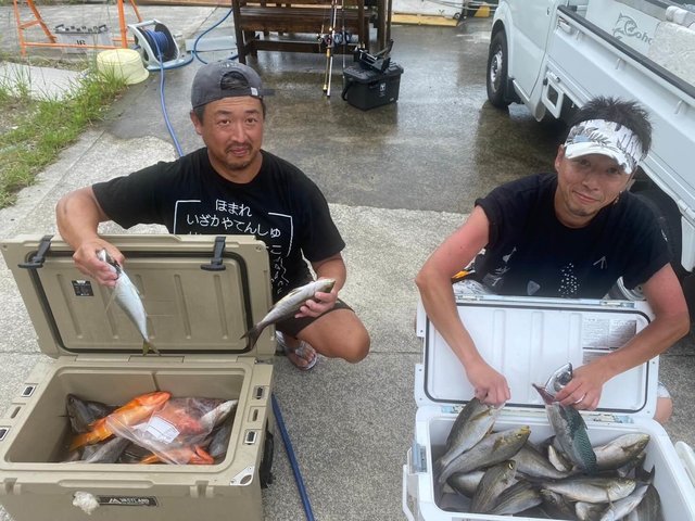 アカハタ・アジ(マアジ)・イサキ