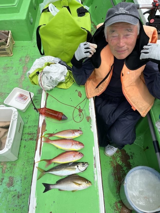 クロダイ・アジ(マアジ)・イトヨリ(イトヨリダイ)