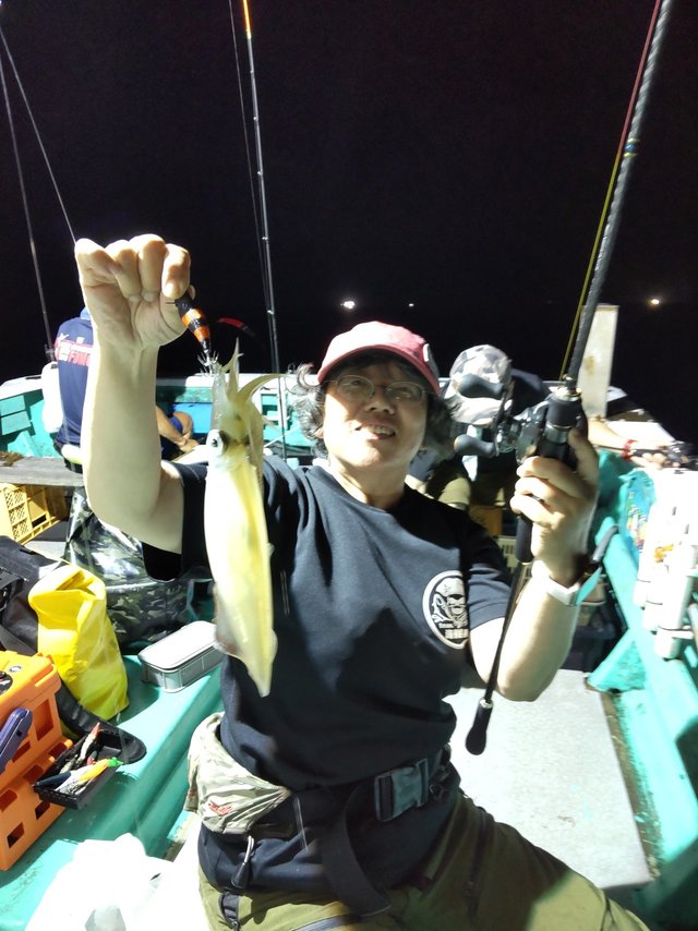 シロイカ(ケンサキイカ)