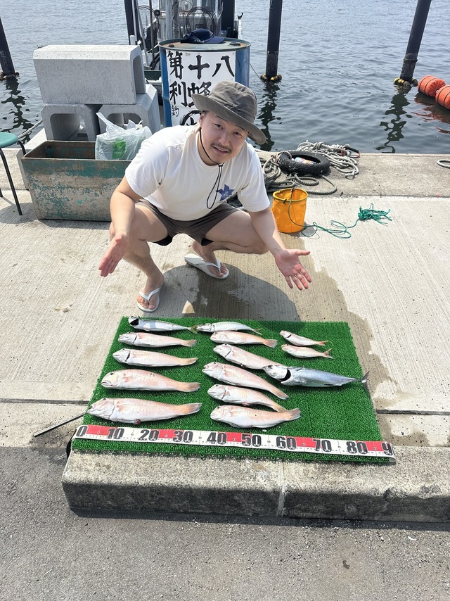 アジ(マアジ)・シロアマダイ・イトヨリ(イトヨリダイ)・ソウダカツオ(ヒラソウダ)