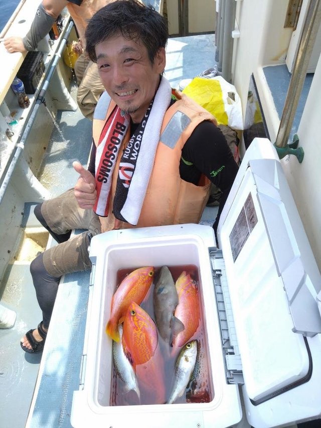 アカイサキ・ウマヅラハギ