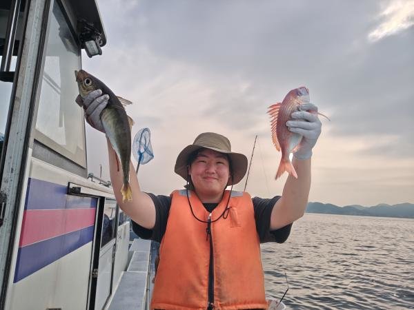 ハナダイ(チダイ)・アジ(マアジ)