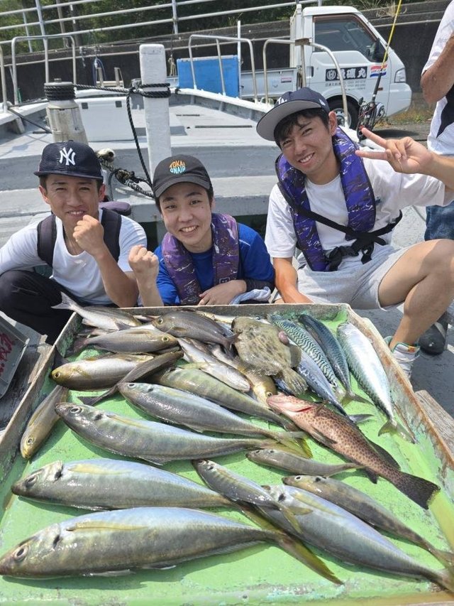 アジ(マアジ)・イサキ・イトヨリ(イトヨリダイ)・ハタ(マハタ)・サバ(ゴマサバ)