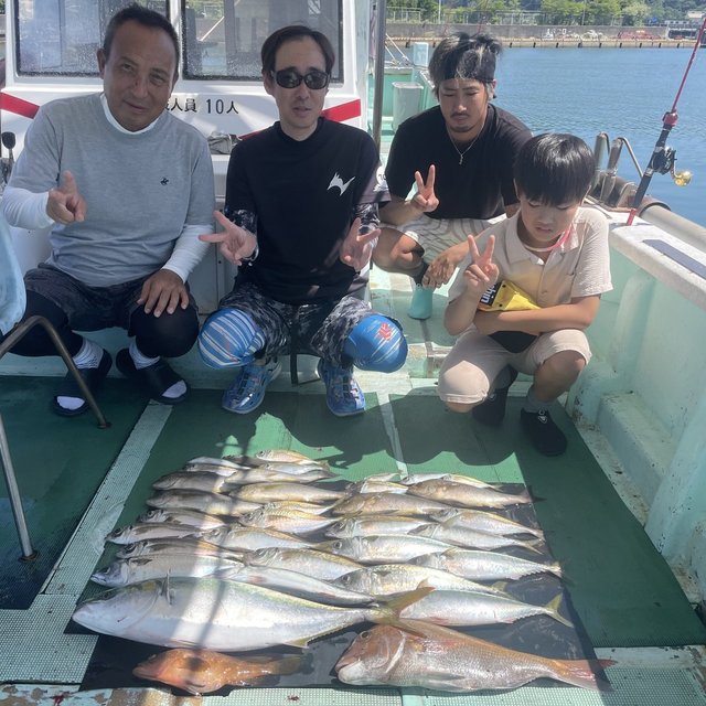 マダイ・キジハタ・マアジ・メジロ(ブリ)・イサキ・マサバ