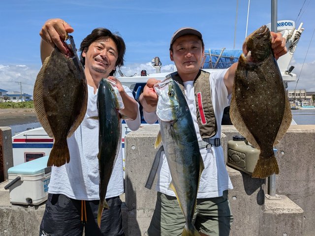 イナダ(ブリ)・ヒラマサ・ヒラメ