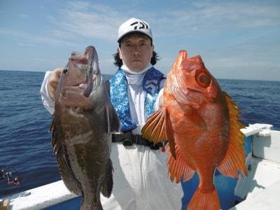 キントキ(チカメキントキ)・ハタ(マハタ)