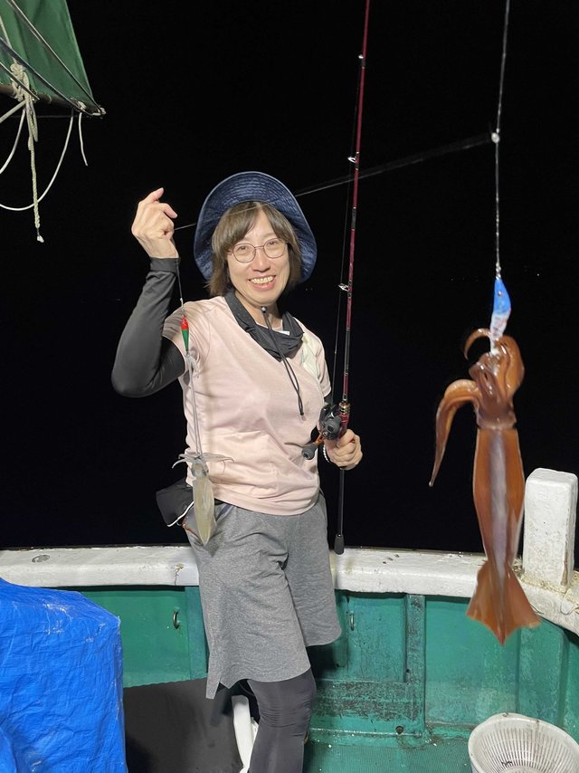 アカイカ(ケンサキイカ)・スルメ(スルメイカ)