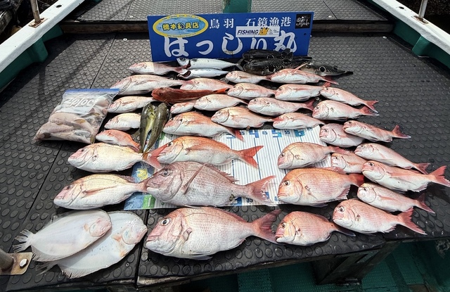 タイ(マダイ)・ホウボウ・ガンゾウヒラメ(ガンゾウビラメ)・トラフグ・サバ(ゴマサバ)