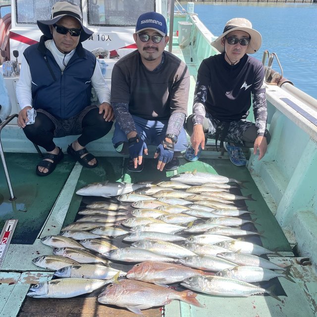 マダイ・マアジ・メジロ(ブリ)・イサキ・マサバ