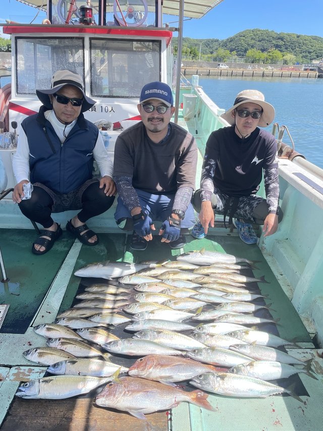 マダイ・マアジ・メジロ(ブリ)・イサキ・マサバ