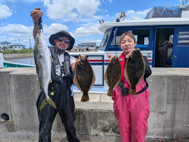 イナダ(ブリ)・ヒラメ