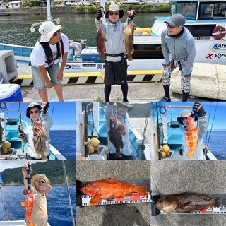 ホウキハタ・アカハタ・キジハタ