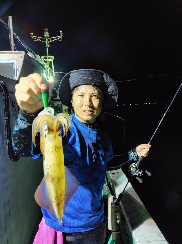 シロイカ(ケンサキイカ)