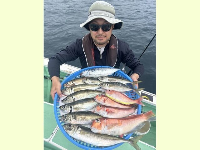 アジ(マアジ)・アマダイ(アカアマダイ)・イトヨリ(イトヨリダイ)・サバ(マサバ)・ソーダガツオ(ヒラソウダ)