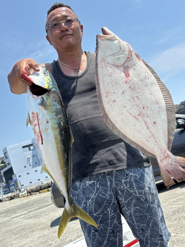 イナダ(ブリ)・ヒラメ