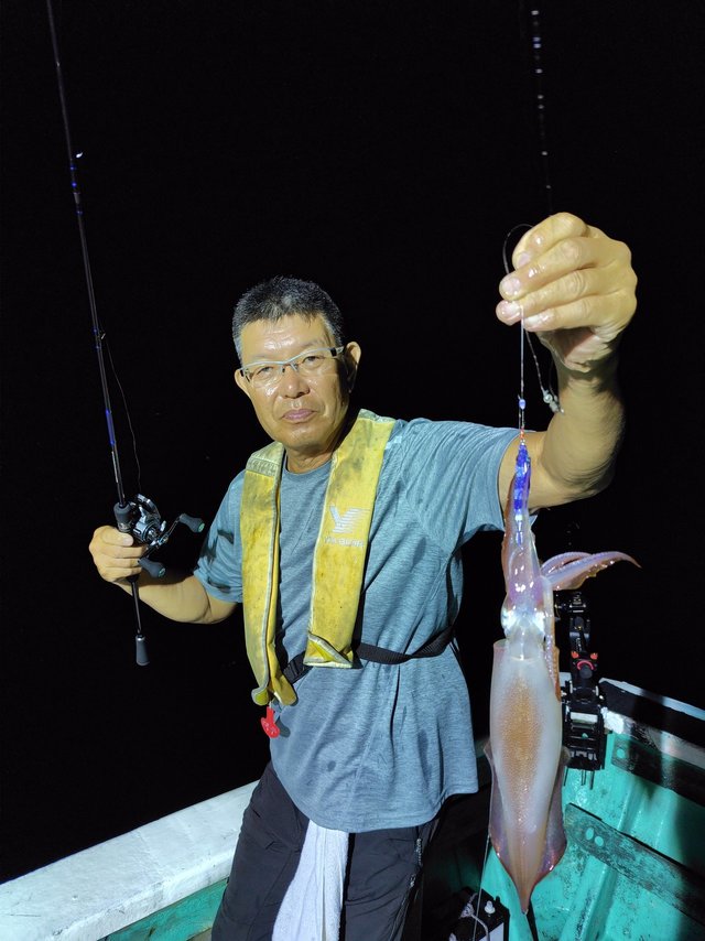 シロイカ(ケンサキイカ)