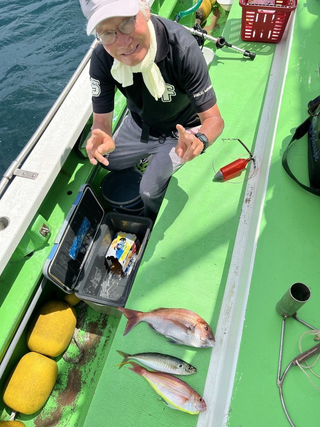 マダイ・アジ(マアジ)・イトヨリ(イトヨリダイ)