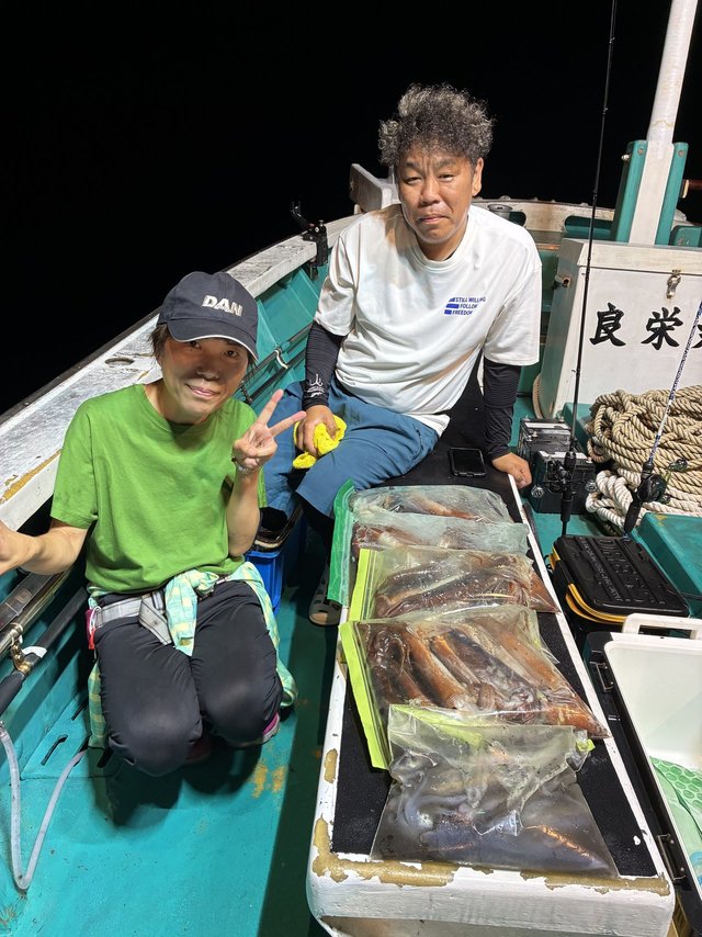 アカイカ(ケンサキイカ)・スルメイカ