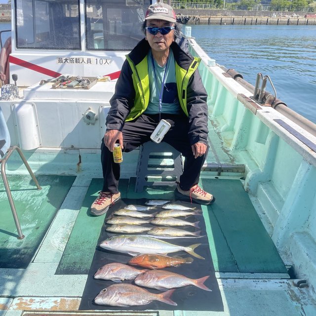 マダイ・キジハタ・メジロ(ブリ)・イサキ