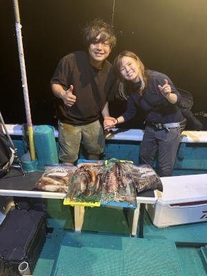 アカイカ(ケンサキイカ)・スルメ(スルメイカ)