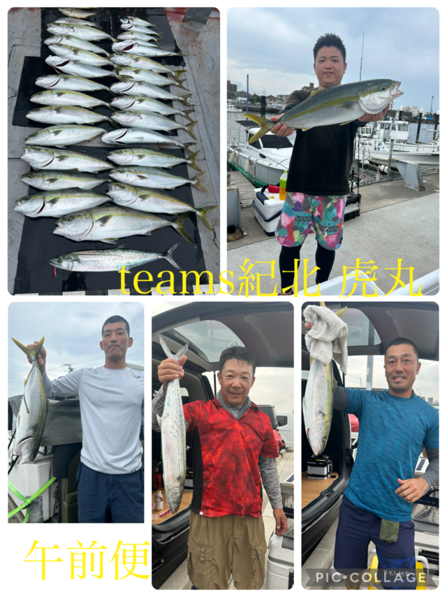 キビレ(キチヌ)・アジ(マアジ)・ツバス(ブリ)・メジロ(ブリ)・イサキ・サバ(マサバ)・サゴシ(サワラ)