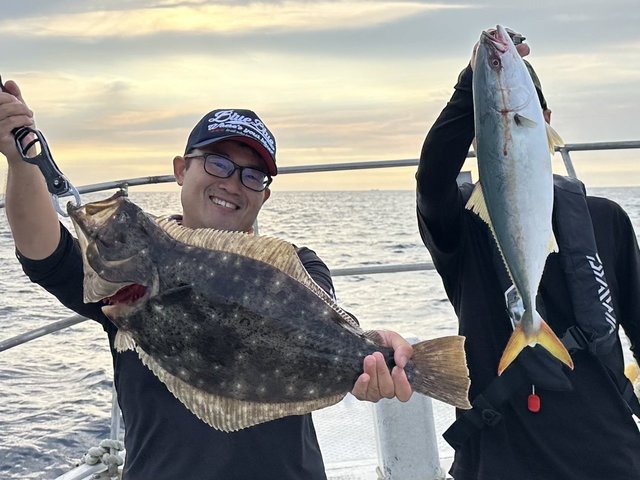 イナダ(ブリ)・ヒラメ