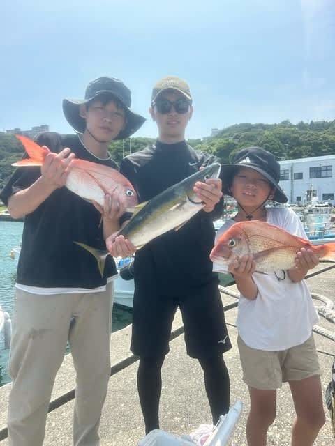 マダイ・ツバス(ブリ)