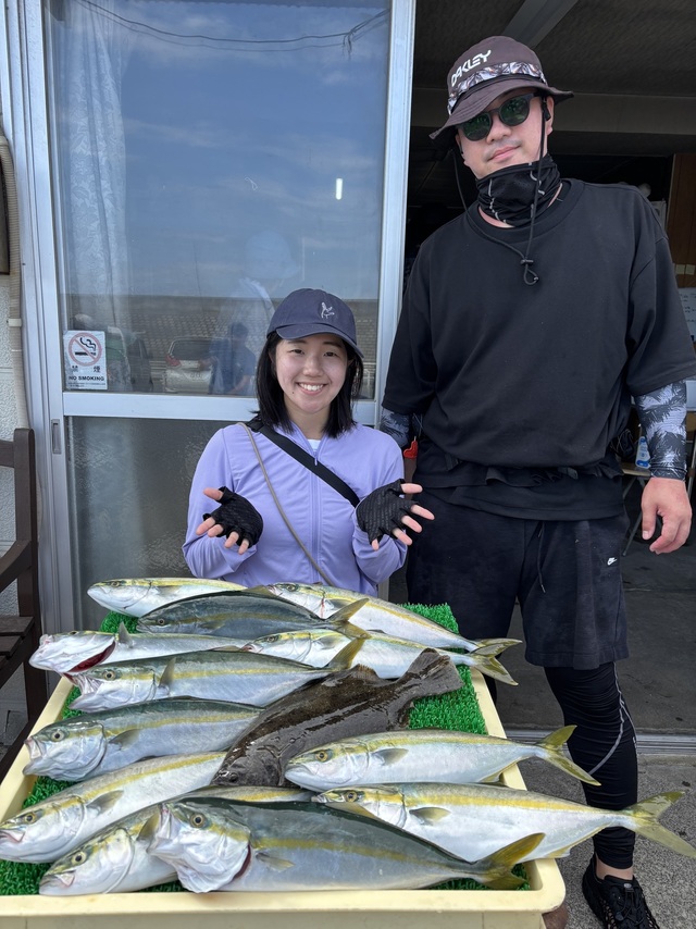 イナダ(ブリ)・ヒラメ