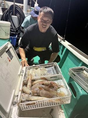 アカイカ(ケンサキイカ)・スルメ(スルメイカ)