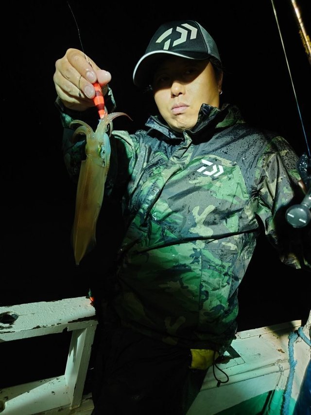 シロイカ(ケンサキイカ)